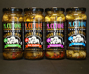 12oz Mix & Match - All Natural Marinated Mushrooms in Glass